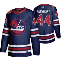 Winnipeg Winnipeg Jets #44 Josh Morrissey Men's 2019-20 Heritage Classic Wha Navy Stitched NHL Jersey