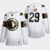 Winnipeg Winnipeg Jets #29 Patrik Laine Men's Adidas White Golden Edition Limited Stitched NHL Jersey