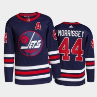 Adidas Winnipeg Jets #44 Josh Morrissey Men's 2021-22 Alternate Authentic NHL Jersey - Navy