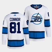 Winnipeg Winnipeg Jets #81 Kyle Connor Men's adidas Reverse Retro 2.0 Authentic Player Jersey - White