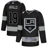 Adidas Los Angeles Kings X Dodgers #19 Alex Iafallo Black Authentic City Joint Name Stitched NHL Jersey
