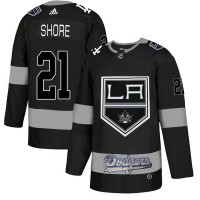 Adidas Los Angeles Kings X Dodgers #21 Nick Shore Black Authentic City Joint Name Stitched NHL Jersey