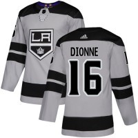 Adidas Los Angeles Kings #16 Marcel Dionne Gray Alternate Authentic Stitched NHL Jersey