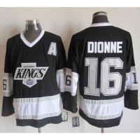 Los Angeles Kings #16 Marcel Dionne Black CCM Throwback Stitched NHL Jersey