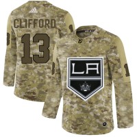 Adidas Los Angeles Kings #13 Kyle Clifford Camo Authentic Stitched NHL Jersey