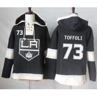Los Angeles Kings #73 Tyler Toffoli Black Sawyer Hooded Sweatshirt Stitched NHL Jersey