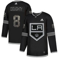 Adidas Los Angeles Kings #8 Drew Doughty Black Authentic Classic Stitched NHL Jersey