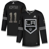 Adidas Los Angeles Kings #11 Anze Kopitar Black Authentic Classic Stitched NHL Jersey