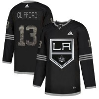 Adidas Los Angeles Kings #13 Kyle Clifford Black Authentic Classic Stitched NHL Jersey