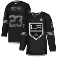 Adidas Los Angeles Kings #23 Dustin Brown Black Authentic Classic Stitched NHL Jersey