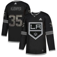 Adidas Los Angeles Kings #35 Darcy Kuemper Black Authentic Classic Stitched NHL Jersey