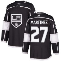 Adidas Los Angeles Kings #27 Alec Martinez Black Home Authentic Stitched NHL Jersey