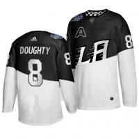 Adidas Los Angeles Los Angeles Kings #8 Drew Doughty Men's 2020 Stadium Series White Black Stitched NHL Jersey