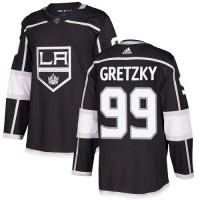 Adidas Los Angeles Kings #99 Wayne Gretzky Black Home Authentic Stitched NHL Jersey