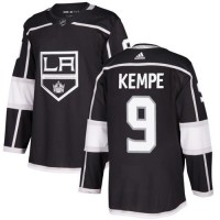 Adidas Los Angeles Kings #9 Adrian Kempe Black Home Authentic Stitched NHL Jersey