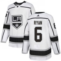 Adidas Los Angeles Kings #6 Joakim Ryan White Road Authentic Stitched NHL Jersey