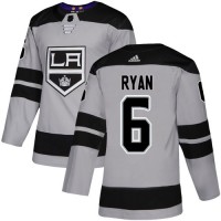 Adidas Los Angeles Kings #6 Joakim Ryan Gray Alternate Authentic Stitched NHL Jersey