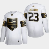 Los Angeles Los Angeles Kings #23 Dustin Brown Men's Adidas White Golden Edition Limited Stitched NHL Jersey