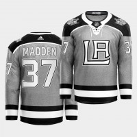 Adidas Los Angeles Kings #37 Tyler Madden 2021 City Concept NHL Stitched Jersey - Black