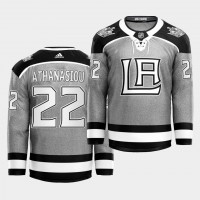 Adidas Los Angeles Kings #22 Andreas Athanasiou 2021 City Concept NHL Stitched Jersey - Black
