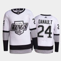Adidas Los Angeles Kings #24 Phillip Danault Men's 2021-22 Alternate Authentic NHL Jersey - White
