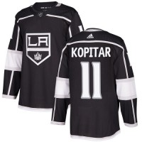 Adidas Los Angeles Kings #11 Anze Kopitar Black Home Authentic Stitched NHL Jersey