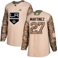 Adidas Los Angeles Kings #27 Alec Martinez Camo Authentic 2017 Veterans Day Stitched NHL Jersey