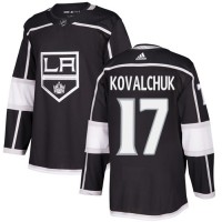 Adidas Los Angeles Kings #17 Ilya Kovalchuk Black Home Authentic Stitched NHL Jersey