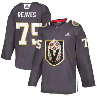 Vegas Vegas Golden Knights #75 Ryan Reaves Men's Grey Adidas Latino Heritage Night Stitched NHL Jersey