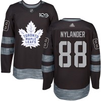 Adidas Toronto Maple Leafs #88 William Nylander Black 1917-2017 100th Anniversary Stitched NHL Jersey