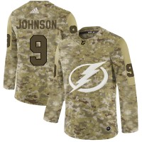 Adidas Tampa Bay Lightning #9 Tyler Johnson Camo Authentic Stitched NHL Jersey