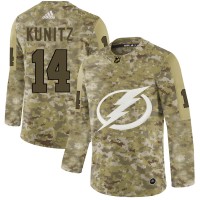 Adidas Tampa Bay Lightning #14 Chris Kunitz Camo Authentic Stitched NHL Jersey