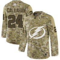 Adidas Tampa Bay Lightning #24 Ryan Callahan Camo Authentic Stitched NHL Jersey