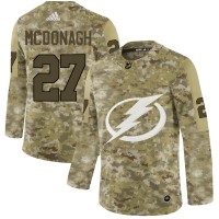 Adidas Tampa Bay Lightning #27 Ryan McDonagh Camo Authentic Stitched NHL Jersey