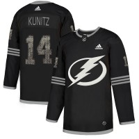 Adidas Tampa Bay Lightning #14 Chris Kunitz Black Authentic Classic Stitched NHL Jersey