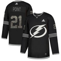 Adidas Tampa Bay Lightning #21 Brayden Point Black Authentic Classic Stitched NHL Jersey