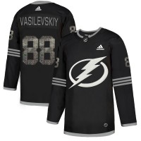 Adidas Tampa Bay Lightning #88 Andrei Vasilevskiy Black Authentic Classic Stitched NHL Jersey