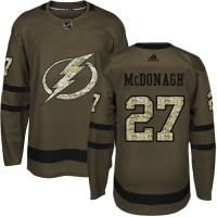 Adidas Tampa Bay Lightning #27 Ryan McDonagh Green Salute to Service Stitched NHL Jersey