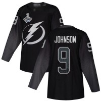 Adidas Tampa Bay Lightning #9 Tyler Johnson Black Alternate Authentic 2020 Stanley Cup Champions Stitched NHL Jersey