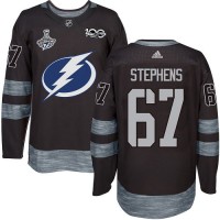 Adidas Tampa Bay Lightning #67 Mitchell Stephens Black 1917-2017 100th Anniversary 2020 Stanley Cup Champions Stitched NHL Jersey