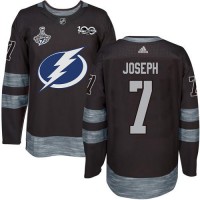Adidas Tampa Bay Lightning #7 Mathieu Joseph Black 1917-2017 100th Anniversary 2020 Stanley Cup Champions Stitched NHL Jersey