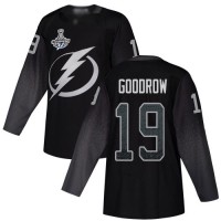 Adidas Tampa Bay Lightning #19 Barclay Goodrow Black Alternate Authentic 2020 Stanley Cup Champions Stitched NHL Jersey