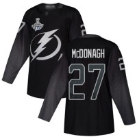 Adidas Tampa Bay Lightning #27 Ryan McDonagh Black Alternate Authentic 2020 Stanley Cup Champions Stitched NHL Jersey
