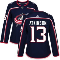 Adidas Blue Columbus Blue Jackets #13 Cam Atkinson Navy Blue Home Authentic Women's Stitched NHL Jersey