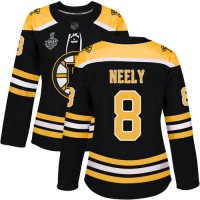 Adidas Boston Bruins #8 Cam Neely Black Home Authentic Stanley Cup Final Bound Women's Stitched NHL Jersey