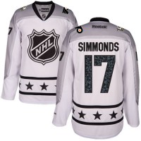 Philadelphia Flyers #17 Wayne Simmonds White 2017 All-Star Metropolitan Division Women's Stitched NHL Jersey