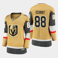 Vegas Vegas Golden Knights #88 Nate Schmidt Women 2020-21 Player Alternate Stitched NHL Jersey Gold