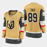 Vegas Vegas Golden Knights #89 Alex Tuch Women 2020-21 Player Alternate Stitched NHL Jersey Gold