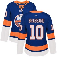 Adidas New York Islanders #10 Derek Brassard Royal Blue Home Authentic Women's Stitched NHL Jersey