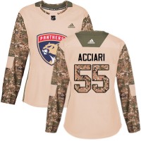 Adidas Florida Panthers #55 Noel Acciari Camo Authentic 2017 Veterans Day Women's Stitched NHL Jersey